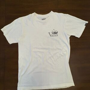 Vans Club White Short Sleeve Tee
